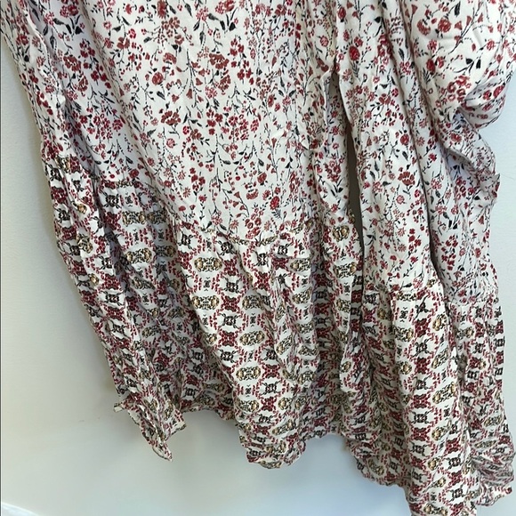 Japna Smocked Tiered strapless jumpsuit size medium - Picture 4 of 9